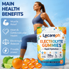Wholesale Low Sugar Electrolyte Hydration Gummies 5 Essential Electrolyte K Cl Ca Mg & Na Energy Boost