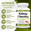 Kidney Cleanse Supplement Herbal Natural Cleanse Tablets for Kidney Powerful Kidney Urinary Tract Support