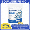 Natural Deep Sea Shark Squalene Fish Oil Capsules Omega 3 Epa Dha Supplement for Men & Women
