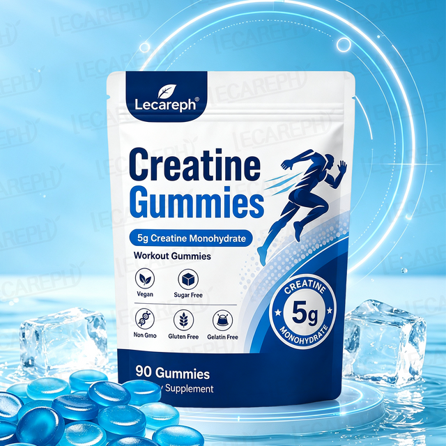 Private Label Creatine Monohydrate Gummies Vegan Gummies Boost Exercise Performance With 5G Creatine
